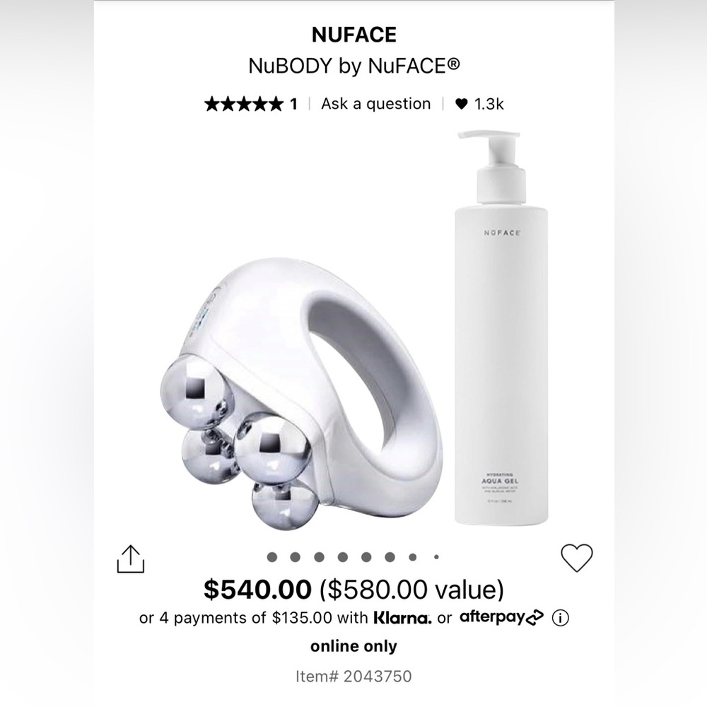 NuBody by NuFace Device